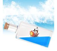 Botella de Deriva Líquida para Cruceros, Acrílica Titanic Cruise Ship Fluid Drift Bottle, Unhunkable Titanic Crucero de Una Sola Pieza, Alivio del Estrés, para Home Decoración de mesa Regalo (D)