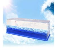 Botella de Deriva Líquida para Cruceros, Acrílica Titanic Cruise Ship Fluid Drift Bottle, Unhunkable Titanic Crucero de Una Sola Pieza, Alivio del Estrés, para Home Decoración de mesa Regalo (A)