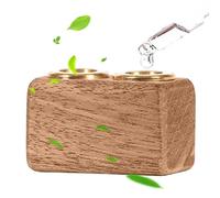 Botella De Difusor De Automóviles, Ambientador De Aire De Madera, Difusor De Perfume De Automóviles, Diseño De Madera, Uso A Largo Plazo, 20 G Para Promover La Relajación, El Del Estrés Y La Fr
