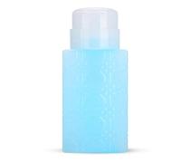 Botella de Dispensador de Bomba Recargable Portátil con Diseño a Prueba de Fugas para Removedor de Esmalte de Arte de Uñas y Loción de maquillaje: Botella de Plástico de Viaje Azul y Amigable para