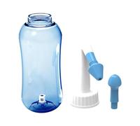 Botella de enjuague nasal, botella de lavado nasal de enjuague sinusal | 300 ml de riego a presión Neti-Pot botella limpiadora de nariz para adultos y niños