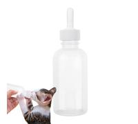 Botella de Gatito - Alimentador de Animales para bebés de 4 oz | Aliimentador Mascotas Anti-Ascenso | Botella de Mascota portátil | Contenedor de Gato a Prueba de Fugas | Alimentador de Agua de háms