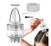 Botella de herramientas de para el cuero cabelludo, aplicador de de peine de raíz, botella aplicadora de de cuero cabelludo, dispensador de para el cabello multiusos