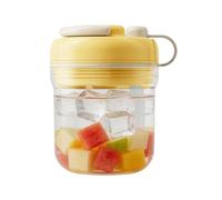 Botella de hielo 2 en 1 molde para beber antigoteo con pajita | Vaso para la producción de hielo de 380 ml, para gimnasio, hombre, niños, deportes, viajes, fiesta, bar