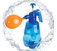 Botella De Inflado De Globos - Estación De Bombeo Portátil, Bomba Manual Fácil De Usar, 500 Globos Incluidos | Juguetes De Verano De Juego De Lucha De Agua De Playa Al Aire Libre Para La Del