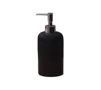 Botella de jabón Botella dispensadora de loción Gran capacidadDispensador jabón a presiónBotella champú Lujo Liviana Alto Valor Decoración de Cocina(Negro)