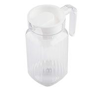 Botella de jugo transparente de acrílico de 500 ml, jarra de jugo frío con tapa para bar, hogar, jarra luminarc, dispensador de bebidas pequeño para niños, jarra de leche pequeña con tapa, niño S (500