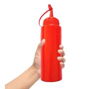 Botella de Ketchup Rojo Falso - Realista y Botellas Broma Mostaza, Juguete Pliegues Divertidos para Fiesta Familiar | Bottles creativos Novedad niños Amigos Adultos Entretenimiento Gag Diversión