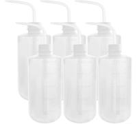 Botella de lavado de laboratorio de 500 ml LDPE Squeeze Bottle - Botella flexible de lavado de seguridad para cuidado de plantas y plantas