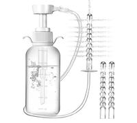 Botella De Lavado Íntimo - Ducha Femenina De 300 Ml, Dispositivo De Enjuague Vaginal Reutilizable, Limpiador De Higiene Y Delicado | Cuarto De Baño Viaje Hogar Hospital Ducha Inodoro Cuidado Per