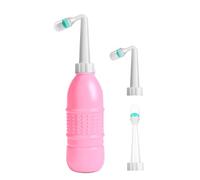 Botella de lavado perineal de 400 ml, bidé portátil para cuidado posparto | botella de bidé abajo con boquilla angular, maternidad nueva madre para higiene y limpieza femeninas