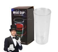 Botella de leche que desaparece, taza de leche desaparición | Accesorios de trucos de ilusión - Copa de truco líquido de comedia, atractivos y creativos accesorios para escenarios y adultos
