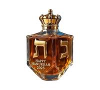 Botella De Licores - Dispensador De Vino Decorativo Transparente | Elegante Diseño De Botella De Vidrio De Licores | Para Familiar Bourbon Tequila Bar Beber Festival De Navidad