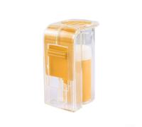 Botella de marcado Queen con jaula integrada para herramienta de apicultura, opciones de colores vibrantes, diseño ergonómico, tamaño compacto, plástico, tamaño compacto, 10 x 6 x 5 cm, adecuada para