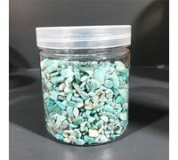 Botella de medición de energía Natural Rolling Agata de cristal Polvo Energía de cristal Energía Potente Decoración del hogar Regalo-amazonita_PC 1