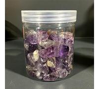 Botella de medición de energía Natural Rolling Agata de cristal Polvo Energía de cristal Energía Potente Decoración del hogar Regalo-Amatista_PC 1