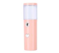 Botella de Mistre de Niebla, Mini Fabricante de Niebla USB Reede Handheld Portable 30 Ml Nano Face Nano Spray Hydration Hydration Sprayer (PINK)