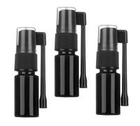 Botella De Negro 3pcs 10-100 Ml Diseño Blindaje Ligero Dispensador Líquido Portátil Para Fugas Para La