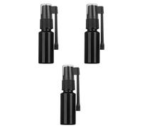 Botella De Negro 3pcs 10-100 Ml Diseño Blindaje Ligero Dispensador Líquido Portátil Para Fugas Para La
