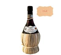 botella de paja Chianti Colli Senesi DOCG Pietraserena Vino Tinto Italiano (1 botella 75 cl.)