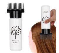 Botella de peine Aplicador Botella de peluquería profesional con peine Uniforme Appliance Coloring Tool Photo Bottle para el cabello Botella aplicador de peine de 180 ml |