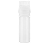 Botella de peine para tinte para el cabello, botella aplicadora de peine para raíces | Aplicador de para tinte para el cabello | Con botella de para para a escala para teñ