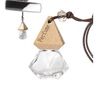 Botella de perfume de vidrio vacía, botella de perfume de coche, Colgante de botella difusor de ambientador de 8 ml, Colgante de perfume de coche elegante, difusor de ambientador de voy