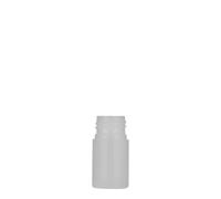 Botella de plástico de 15 ml «Tuffy», HDPE, natural, boca: 24/410