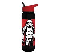Botella de plástico para bebidas de Star Wars Stormtrooper - Divertida, práctica y ligera, reutilizable, con diseño clásico de Stormtrooper, ideal para los fans de Star Wars y conveniente uso diario