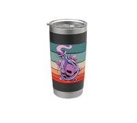 Botella de pociones de amor corazones hojas líquido púrpura Vaso térmico de acero inoxidable de doble pared