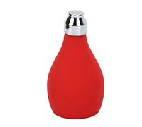 Botella de Polvo de Aerosol Vacía, Aerosol de Peluquería Polvo de Talco Polvo de Calor Espinoso Botella de Polvo de Silicona para Apretar Rojo para Salón de Belleza Uso en el Hogar