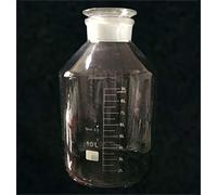 Botella de reactivo graduado de vidrio de borosilicato, con boca ancha de vidrio esmerilado, capacidad de 60ml a 5000ml, 1 ud.(10000ml)