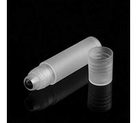 Botella de rodillo vacía de 5 ml/10 ml, botellas recargables de acero inoxidable, líquidos, contenedor de aceite de repuesto