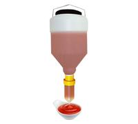 Botella de salsa de cocina, botella de salsa al revés, recipiente de cocina impermeable de 3.5L para control de porciones preparación de comidas mayonesa y aderezo