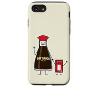 Botella de Salsa de Soja Paquete niño condimento asiático Carcasa para iPhone SE (2020) / 7/8