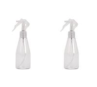 Botella de spray de agua 2 PCS Botellas de plástico de plástico Botella de neblina transparente Sprayers recargables de salón Herramientas de belleza Salón de agua para aceite esencial, cocina, cabel