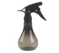 Botella de spray de jardín de mano de 250 ml con bomba manual para riego preciso, niebla de hojas y suministro de líquido de baja presión (negro)