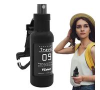 Botella de spray de tamaño de viaje, 50 ml de spritzer de pequeño vacío, botellas de pulverización recargables para soluciones de limpieza para cosméticos líquidos, mascotas, salones