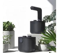 Botella de spray eléctrica de 1 litro con báscula, rociador automático para plantas con lata de repuesto, recargable de mano, modos de pulverización duales, arranque y parada con un solo botón, para