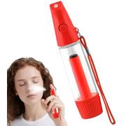 Botella de spray facial, spray cosmético recargable, recipiente de nebulización, hidratación de la piel, diseño fácil de viajar, color transparente, tamaño de 50 ml, excelente para senderismo