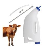 Botella de ternero, alimentador de leche de ternero, Herramienta de alimentación de cordero de oveja de ancianos, Tubo de alimentación de de ternero 4L Empapado de botella de bebida para beber para al