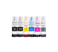 Botella de Tinta a Base de Agua Compatible con Epson ET-8500 ET-8550 T114 114 Color Recarga a Granel
