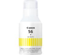 Botella de tinta amarilla GI-56Y de Canon