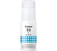 Botella de tinta cian GI-53C de Canon