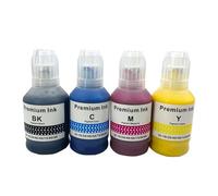 Botella de Tinta de Recarga GI 16 GI-16 Compatible con Base de Agua for impresoras C-Non MAXIFY GX5010 GX6010 GX7010(1 Set 4pcs)