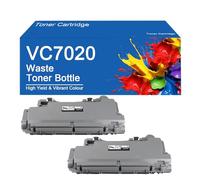 Botella de tóner Residual VC7020 de Repuesto para impresoras Xerox Versalink C7020, C7025, C7030, C7120 y C7125. ¡Disfrute de una impresión de Alta definición!,VC7020-2Set