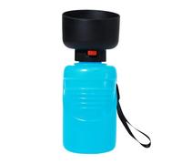 Botella de viaje para perros - Botella a prueba de fugas, pico integrado, mango ergonómico | Dispensador de agua portátil para perros y cachorros, senderismo, paseo, coche, camping, accesorio para mas