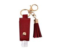 Botella de viaje vacía, llavero, desinfectante de manos, 30 ml, recipiente recargable para artículos de tocador, champú, botellas desinfectantes de manos