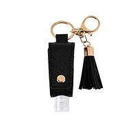 Botella de viaje vacía, llavero, desinfectante de manos, 30 ml, recipiente recargable para artículos de tocador, champú, botellas desinfectantes de manos