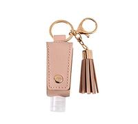Botella de viaje vacía, llavero, desinfectante de manos, 30 ml, recipiente recargable para artículos de tocador, champú, botellas desinfectantes de manos